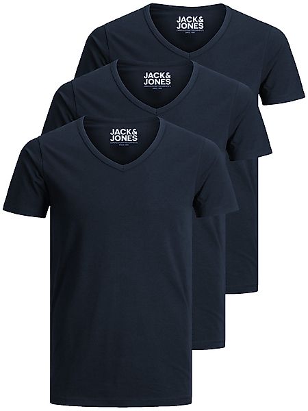 Jack & Jones T-Shirt Basic V-Neck günstig online kaufen