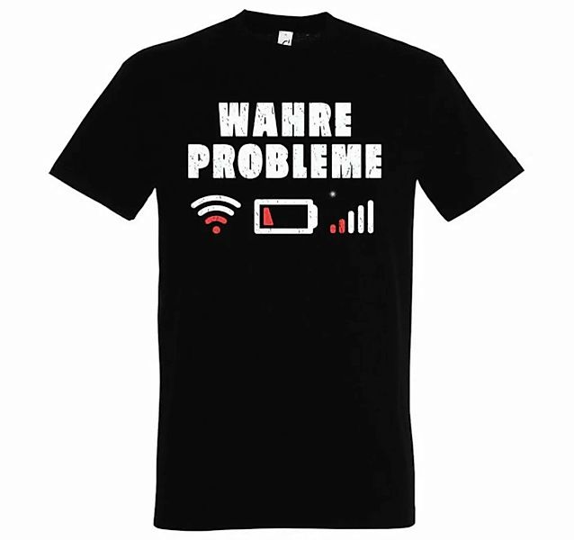 Youth Designz Print-Shirt "Wahre Probleme" Herren T-Shirt mit lustigem Spru günstig online kaufen