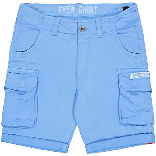 Alpha  Shorts Crew Short - mediteranian blue günstig online kaufen