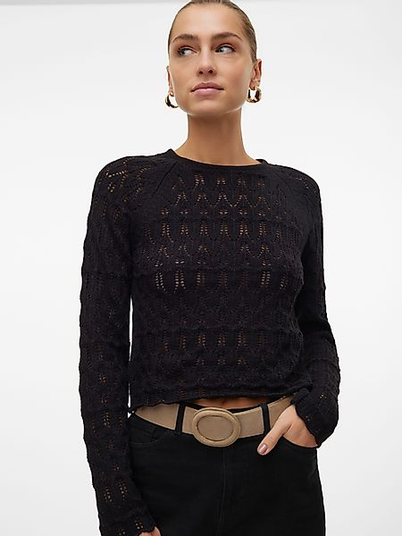Vero Moda Strickpullover VMNEWFABIENNE LS O-NECK günstig online kaufen