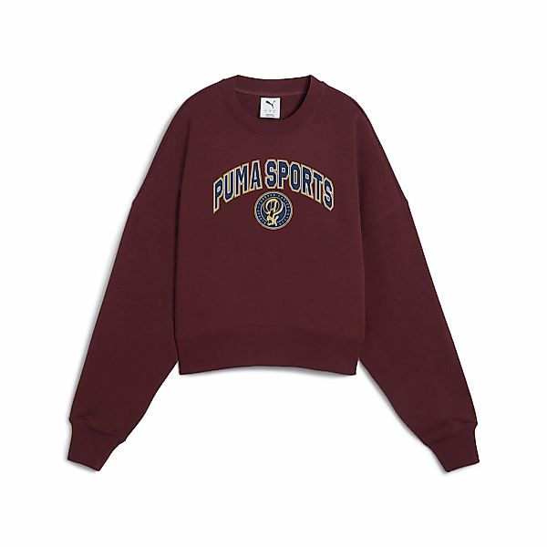 PUMA Sweatshirt "Wardrobe Essentials Sports Legacy Oversized Graphic Crew" günstig online kaufen