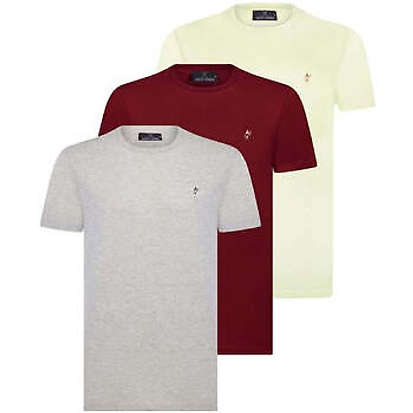 Jacey Quinn  T-Shirt 3 Pack Basic T-Shirt günstig online kaufen