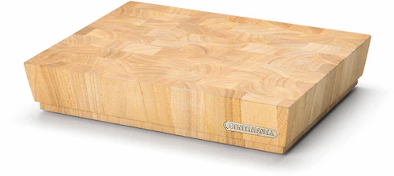 Continenta Schneidebrett, (1 St.), Hackbrett, Stirnholz 40x30x7,5cm günstig online kaufen