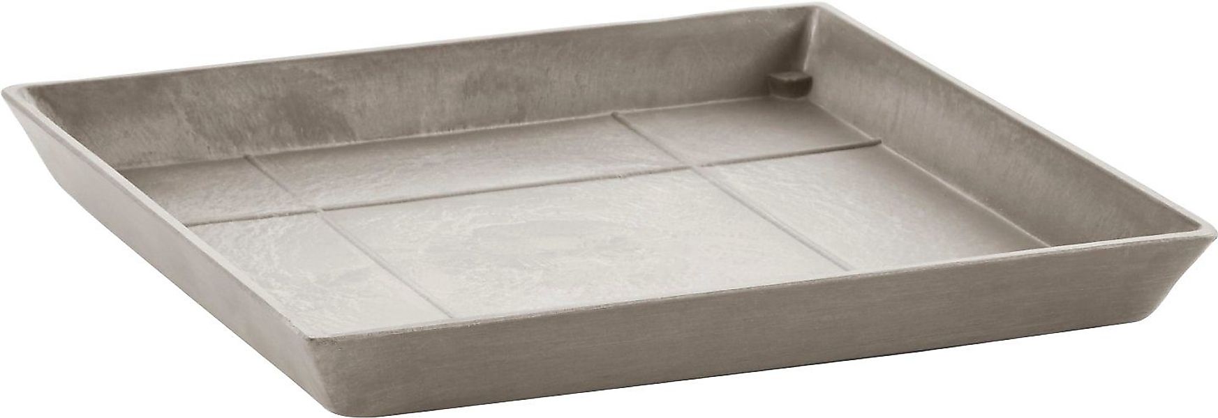 ECOPOTS Blumentopfuntersetzer ROUND SAUCER Taupe, BxTxH: günstig online kaufen