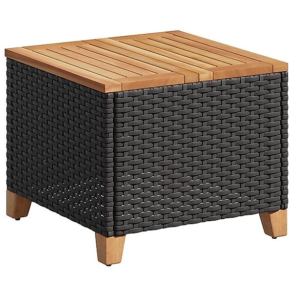 vidaXL Gartentisch Gartentisch Schwarz 45x45x37 cm günstig online kaufen