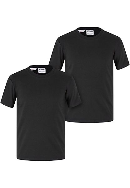 URBAN CLASSICS T-Shirt "Urban Classics Girls Stretch Jersey Tee 2-Pack" 1 S günstig online kaufen