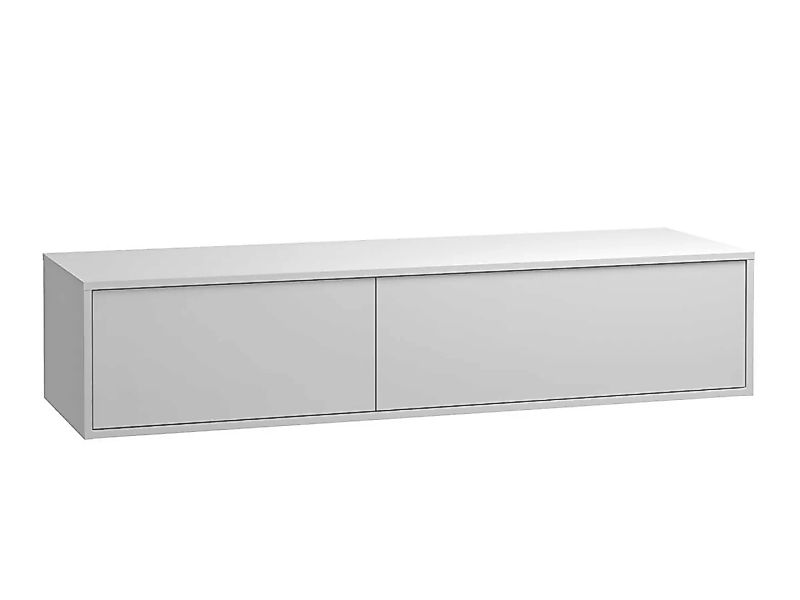 Waschbeckenunterschrank hängend - Weiß - 150 cm - ISAURE II günstig online kaufen