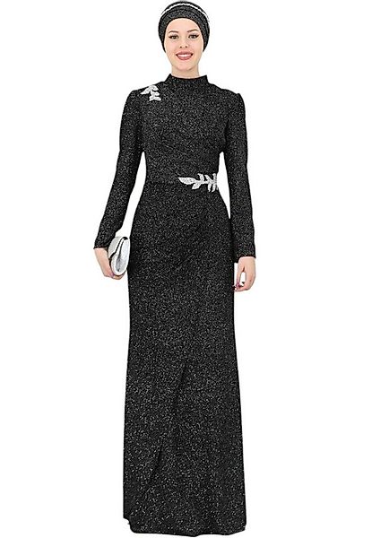fashionshowcase Maxikleid Damen Abendkleid im Abaya-Stil - Modest Fashion m günstig online kaufen