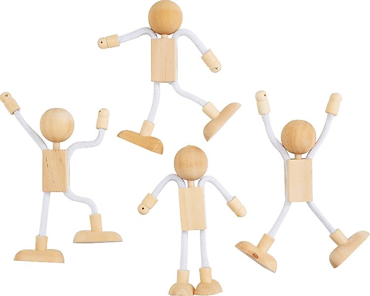 creativ company Dekofigur Biegefiguren (4 St), günstig online kaufen