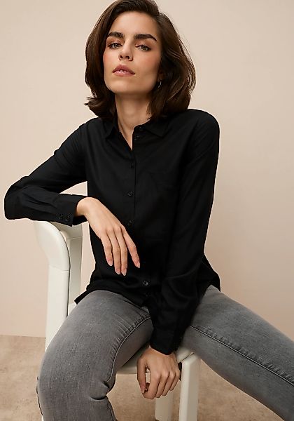 Tamaris Hemdbluse im Oversize-Look mit Taschen günstig online kaufen