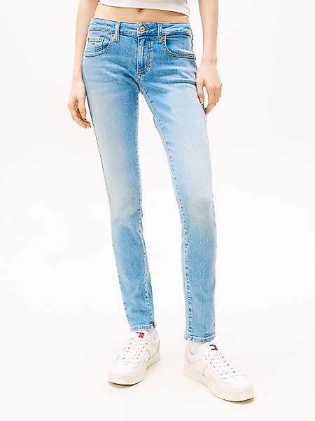 Tommy Jeans Skinny-fit-Jeans "SOPHIE LW SKN", mit Logo-Badge, in Knöchellän günstig online kaufen
