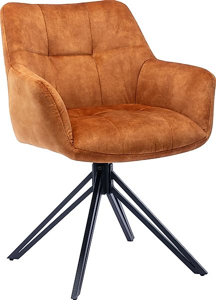 Home affaire Drehstuhl "Soller, TOPSELLER" (Set) 2 Stk.Esszimmerstuhl drehb günstig online kaufen
