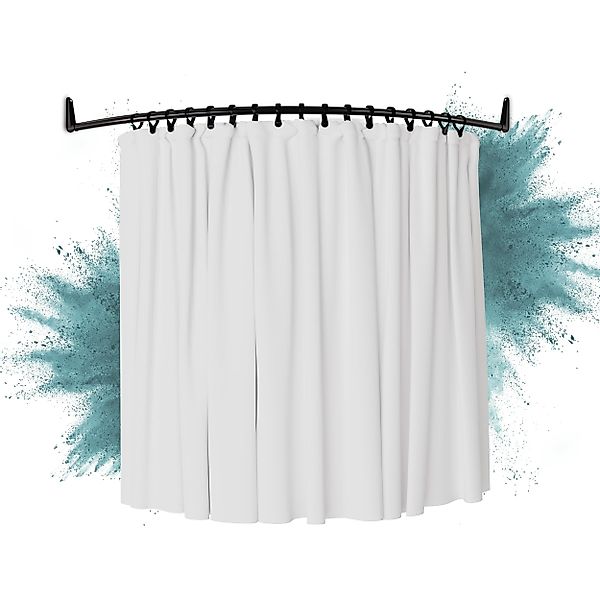 Erica Duschvorhangstange Duschstange Ecke 140x140 cm, günstig online kaufen