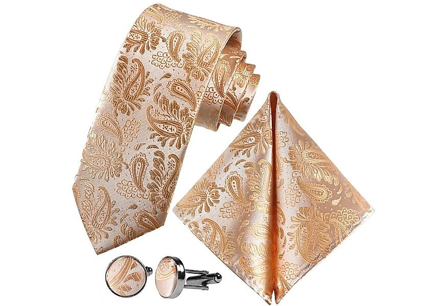 GASSANI Krawatte Hochzeitskrawatte Paisley Festlich, Herren-Krawatte Hochze günstig online kaufen