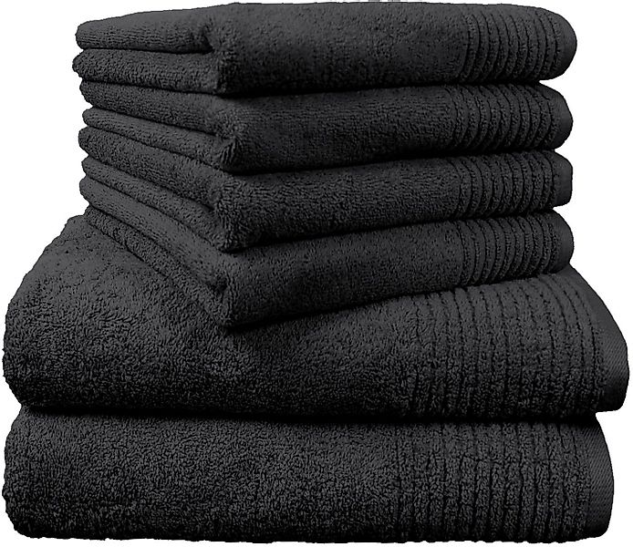 Dyckhoff Handtuch Set Brillant, Walkfrottee (Set, günstig online kaufen