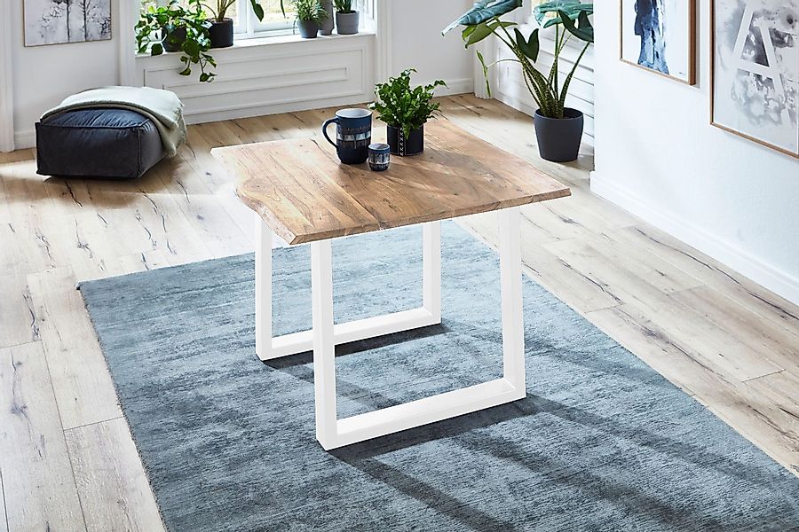 Loreno® Baumkantentisch Noah, massives Akazienholz, natürliche günstig online kaufen
