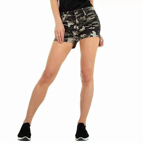 Ital-Design Shorts Damen Freizeit Hotpants (86585457) Camouflage Stretch Ho günstig online kaufen