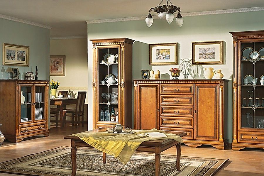 JVmoebel Vitrine Klassische Vitrinenschrank Vitrinen Glasschrank Schrank OW günstig online kaufen