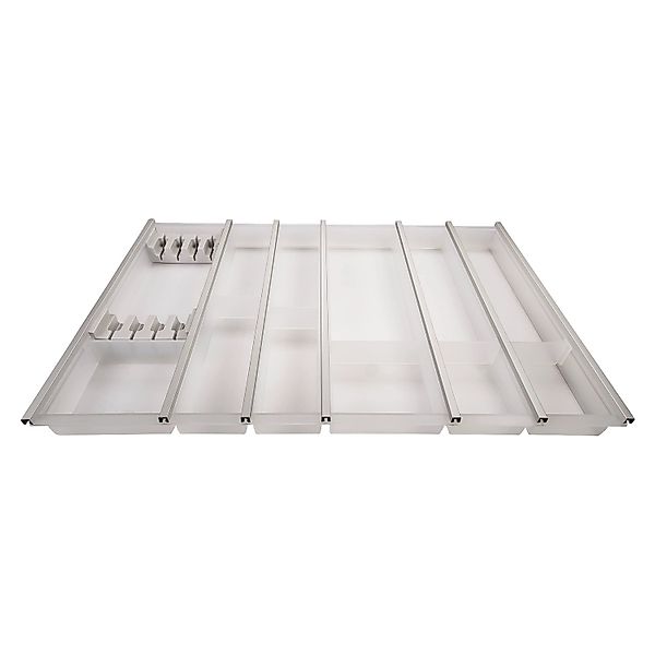 SOTECH Cuisio Besteckeinsatz 800 mm Höhe 55 mm Transluzent Weiß mit Messerb günstig online kaufen