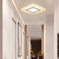 WILGOON Deckenleuchte 18W LED Deckenleuchte, Quadra günstig online kaufen