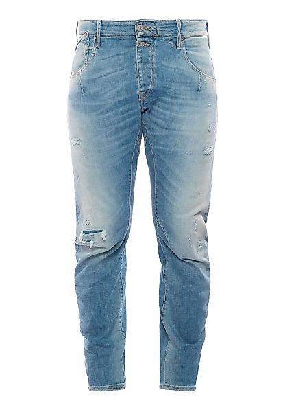 Le Temps Des Cerises Stoffhose "JEAN", mit lässigen Used-Elementen günstig online kaufen