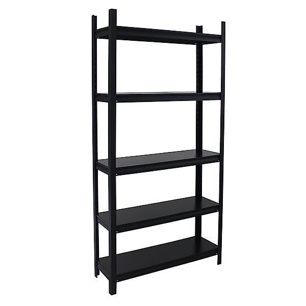 TRUTZHOLM 2x Wohnzimmerregal 180x90x30cm Stahl Traglast 600 kg günstig online kaufen