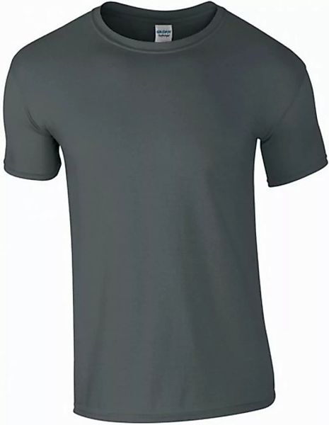 Gildan Rundhalsshirt Softstyle Herren T-Shirt modischer Kragen günstig online kaufen