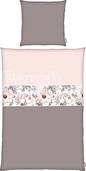 Bench. Wendebettwäsche "Bench" mit Schriftzug günstig online kaufen