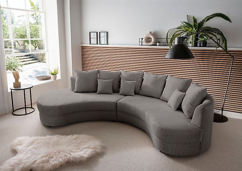 Home affaire Ecksofa "Limoncello organische Formensprache, OTTOs Choice, L- günstig online kaufen