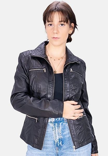 Lolus Lederjacke Clara Klassisch elegante Damen Lederjacke aus weichem Lamm günstig online kaufen