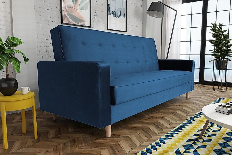 Beautysofa Schlafsofa Bamako, Sofa mit Schlaffunktion und Bettkasten, Polst günstig online kaufen