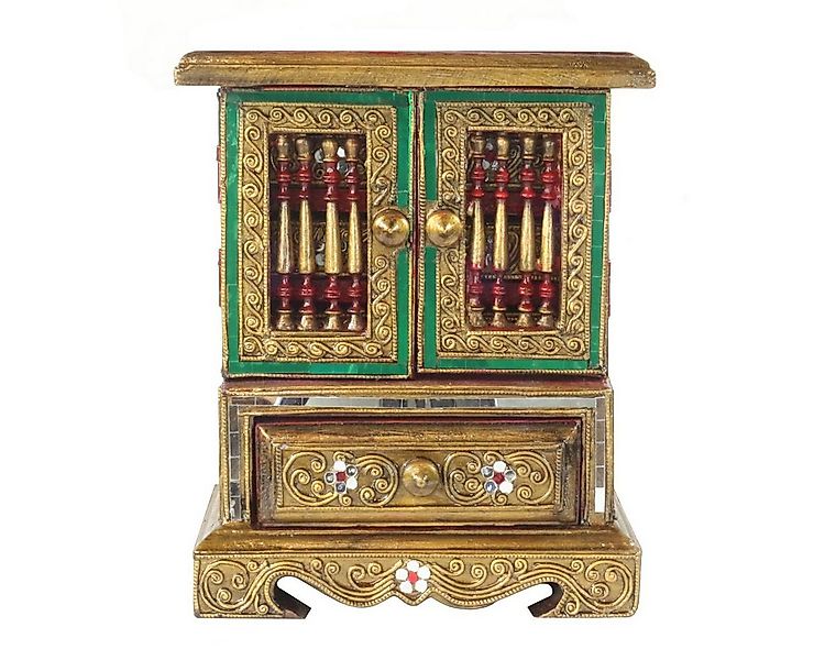 Oriental Galerie Schmuckständer Schmuckschrank Box Aufbewahrung Asien Gold günstig online kaufen