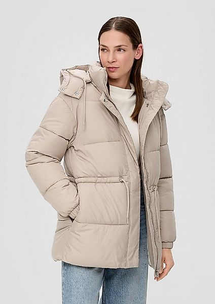 s.Oliver Winterjacke Outdoor-Jacke Steppjacke mit abnehmbarer Kapuze günstig online kaufen