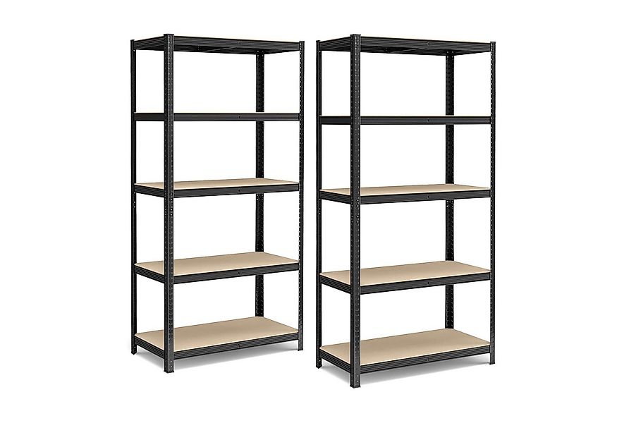 SONGMICS Schwerlastregal Lagerregale, 2-tlg., 200 x 100 x 50 cm, bis 600 kg günstig online kaufen