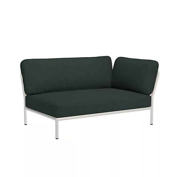 LEVEL Outdoor Sofa Lounge-Modul 2 Alpine Weiß Rechts günstig online kaufen