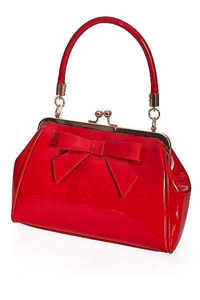 Banned Handtasche California Rot, Vintage Retro günstig online kaufen