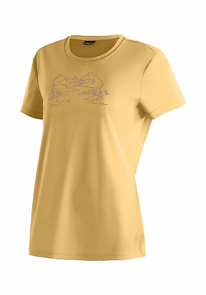 Maier Sports T-Shirt "Wilma Print" Damen Funktionsshirt, Freizeitshirt mit günstig online kaufen