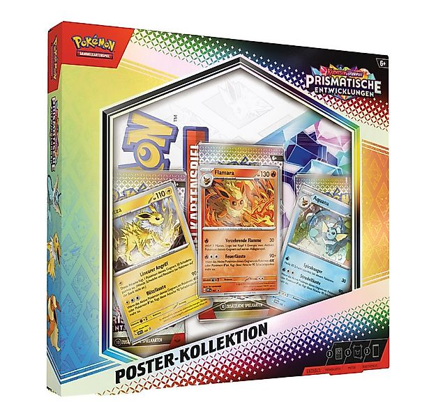 POKÉMON Sammelkarte Pokemon Prismatische Entwicklungen KP8.5 Poster Kollekt günstig online kaufen
