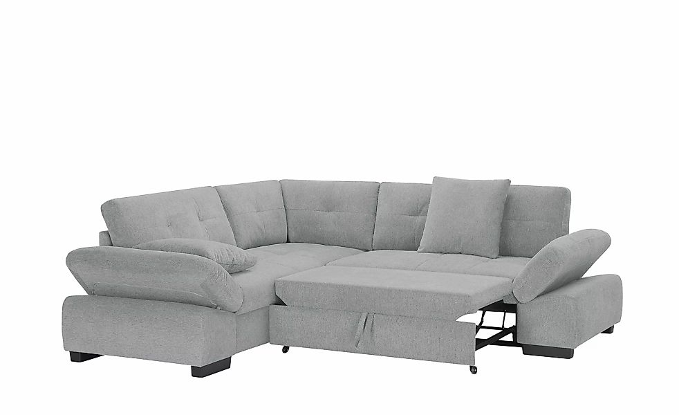 bobb Ecksofa  Lindsay ¦ grau ¦ Maße (cm): B: 225 H: 91 T: 255.0 Polstermöbe günstig online kaufen