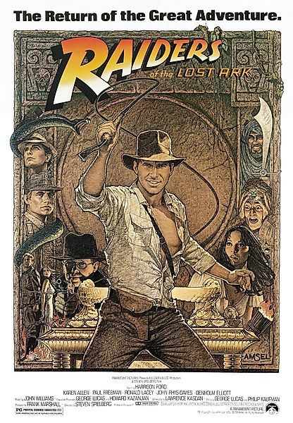 Close Up Poster Indiana Jones Poster günstig online kaufen