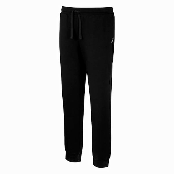 Emporio Armani Loungehose Trousers mit Markenpatch seitlich am linken Bein günstig online kaufen