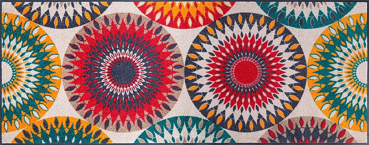 wash+dry by Kleen-Tex Teppich "Whirlwinds" rechteckig 7 mm Höhe günstig online kaufen