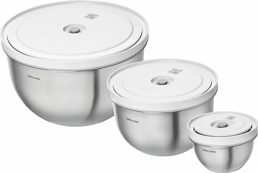 Zwilling Aufbewahrungssystem »Fresh & Save BOWLS«, (Set, 6 tlg., 1 Vakuumsc günstig online kaufen