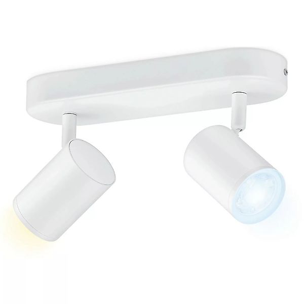 WiZ Imageo LED-Spot 2-flg. 2.700-6.500 K, weiß günstig online kaufen
