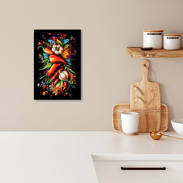 OneMillionCanvasses® Leinwandbild Gemüse - Paprika - günstig online kaufen