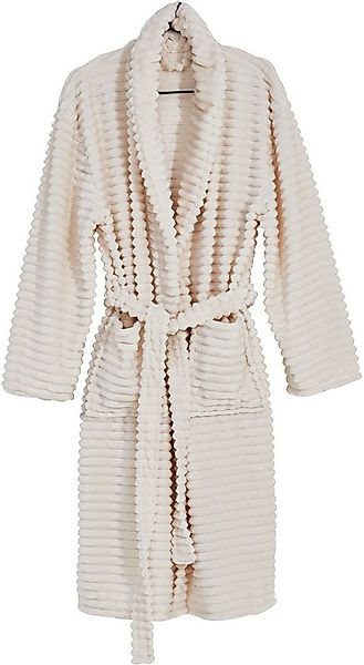 done.® Bademantel, Langform, Flanell, Kapuze, Gürtel günstig online kaufen