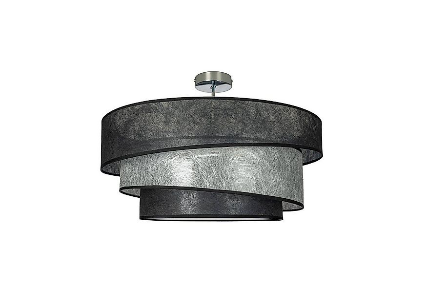 Lindby Deckenleuchten Ayvira, Metall, Schwarz IP20, 3 x 60 W günstig online kaufen