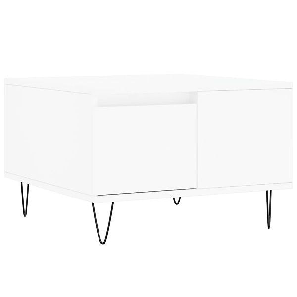 vidaXL Couchtisch Couchtisch Weiß 55x55x36,5 cm günstig online kaufen