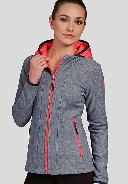 Icepeak Strickfleecejacke Kylie Kapuzenjacke Strickjacke mit günstig online kaufen