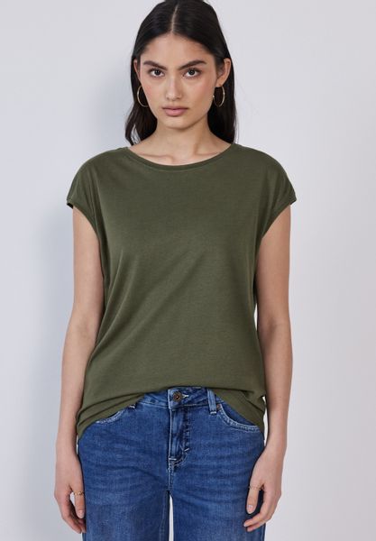 STREET ONE STUDIO T-Shirt mit U-Boot-Ausschnitt günstig online kaufen